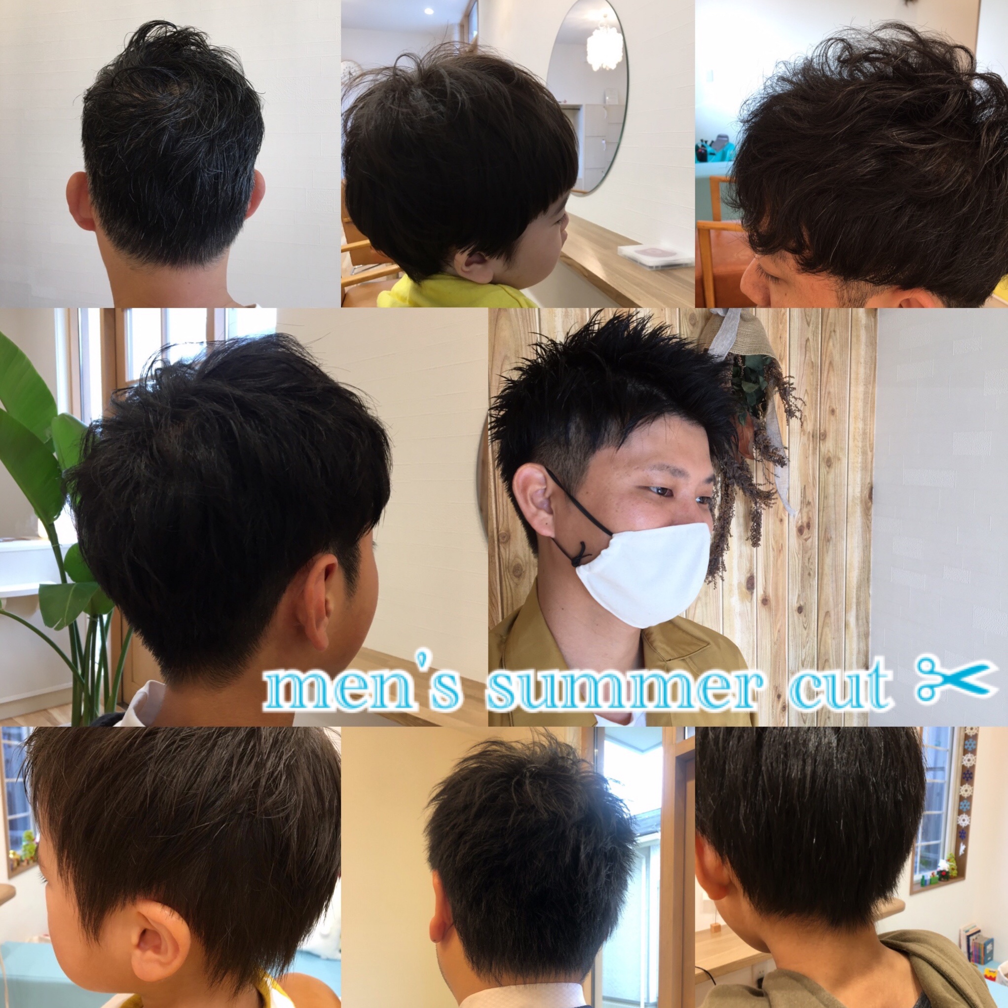 米子美容室 R ing/増えてます！men’s summer cut✂︎