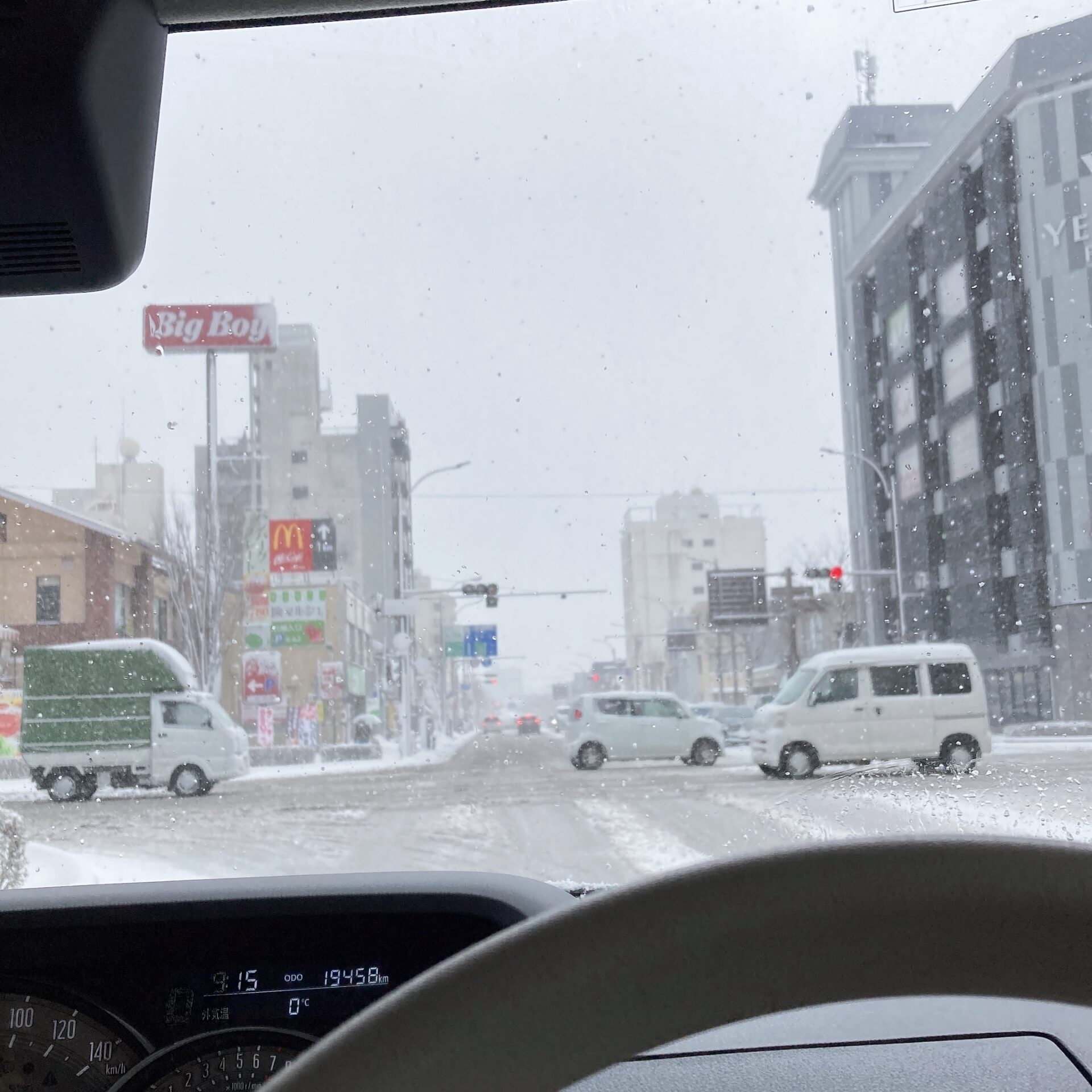 米子美容室Ring/雪のご来店☃